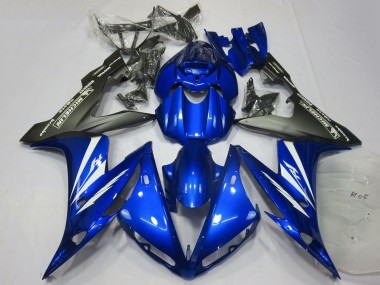 Wholesale 2004-2006 Yamaha R1 Motorcycle Fairings - Blue White Matte Black
