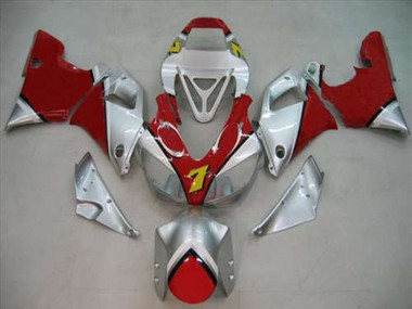 Wholesale 1998-1999 Yamaha R1 Motorcycle Fairings - Silver Red Yellow 7