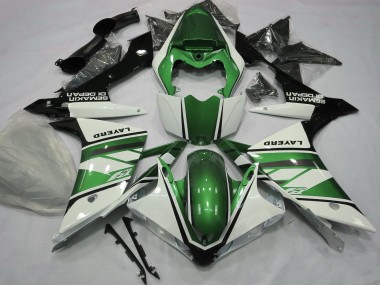 Wholesale 2007-2008 Yamaha R1 Motorcycle Fairings - White Green Black
