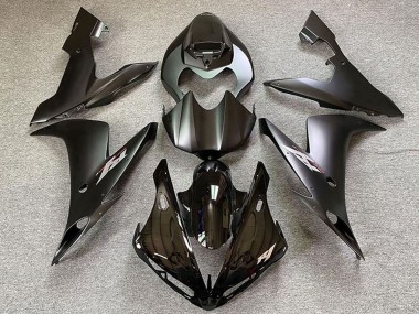 Wholesale 2004-2006 Yamaha R1 Motorcycle Fairings - Glossy Black Matte Black