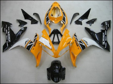 Wholesale 2004-2006 Yamaha R1 Motorcycle Fairings - Yellow White Black OEM Style