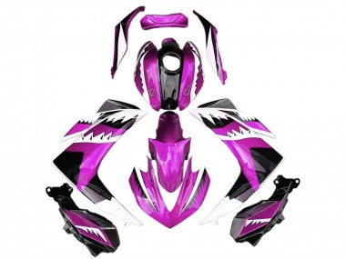 Wholesale 2015-2018 Yamaha R3 Motorcycle Fairings - Pink White Glossy Black Shark
