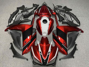 Wholesale 2015-2018 Yamaha R3 Motorcycle Fairings - Red White Glossy Black