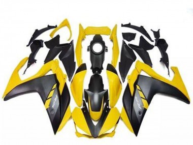 Wholesale 2015-2018 Yamaha R3 Motorcycle Fairings - Yellow Matte Black