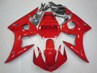 Wholesale 2003-2004 Yamaha R6 Motorcycle Fairings - Glossy Red