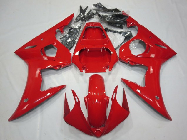 2003-2004 Yamaha R6 Motorcycle Fairings - Glossy Red
