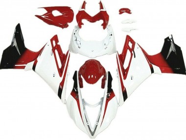 Wholesale 2013-2016 Triumph Daytona 675 Motorcycle Fairings - White Red Glossy Black