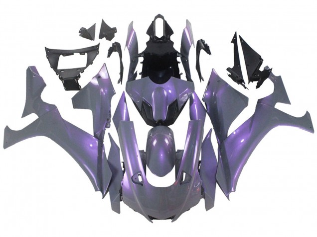 2020-2025 Yamaha YZF 1000 R1 Motorcycle Fairings - Chameleon Grey Dazz Pearl Purple