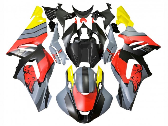 2020-2023 Honda CBR1000RR-R Motorcycle Fairings - Yellow Grey Red Matte Black