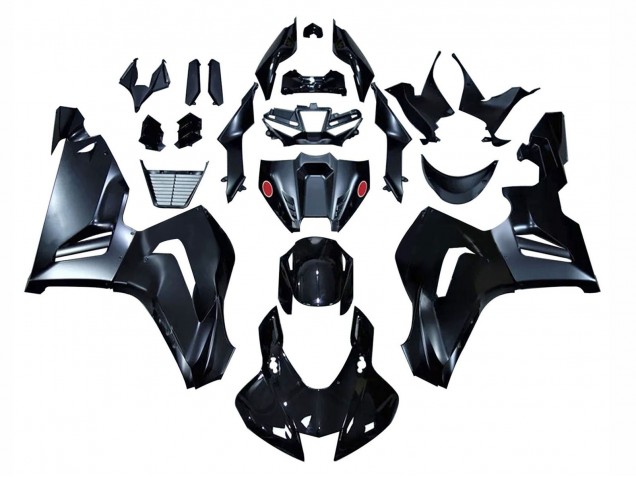 2020-2023 Honda CBR1000RR-R Motorcycle Fairing - Glossy Black Matte Black