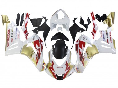 Wholesale 2020-2023 Honda CBR1000RR-R Motorcycle Fairings - White Red Gold Motul HRC