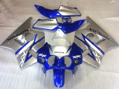 Wholesale 1987-1989 Honda CBR400RR NC23 Motorcycle Fairings - Silver Blue