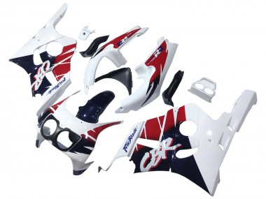 Wholesale 1990-1999 Honda CBR400RR NC29 Motorcycle Fairings - White Red Dark Blue Fireblade
