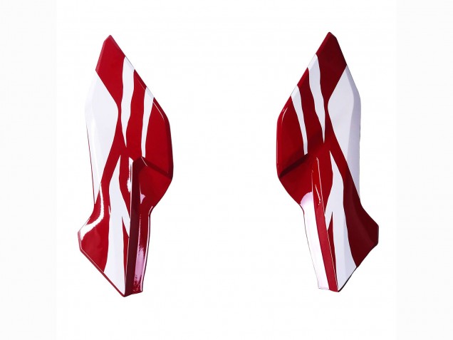 2022 Honda CBR400R Motorcycle Fairing - White Red Blue