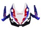 2022 Honda CBR400R Motorcycle Fairing - White Red Blue