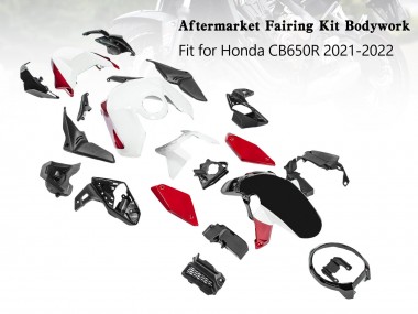 Wholesale 2019-2022 Honda CB650R Motorcycle Fairings - Black Red White