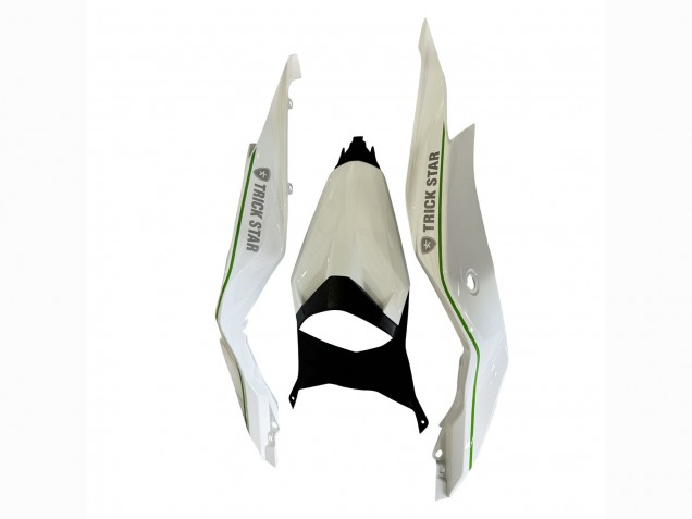 2019-2025 Kawasaki ZX25R ZX-25R Motorcycle Fairings - White Silver Green Black Trick Star