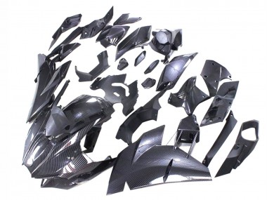 Wholesale 2015-2022 Kawasaki Ninja H2 Motorcycle Fairings - Black Carbon Fiber
