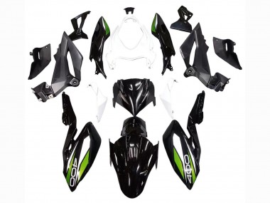 Wholesale 2018-2024 Kawasaki Z400 Motorcycle Fairings - White Glossy Black Green