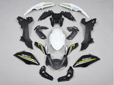Wholesale 2017-2019 Kawasaki Ninja Z650 Motorcycle Fairings - Black White Yellow