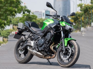 Wholesale 2020-2023 Kawasaki Ninja Z650 Motorcycle Fairings - Green Black