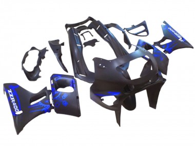 Wholesale 1993-2007 Kawasaki ZZR400 Motorcycle Fairings - Matte Black Blue