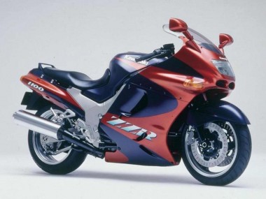 Wholesale 1993-2003 Kawasaki ZZR1100 Motorcycle Fairings - Maroon Red Dark Blue