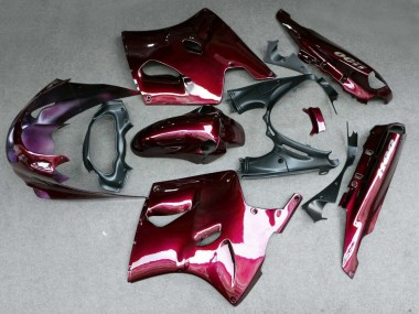 Wholesale 1993-2003 Kawasaki ZZR1100 Motorcycle Fairing - Dark Red