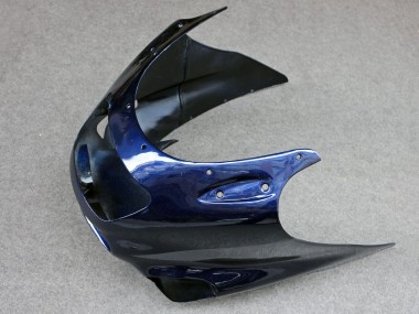 Wholesale 1993-2003 Kawasaki ZZR1100 Motorcycle Fairings - Glossy Blue Grey
