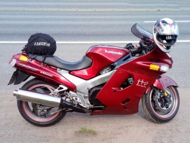 Wholesale 1993-2003 Kawasaki ZZR1100 Motorcycle Fairings - Red