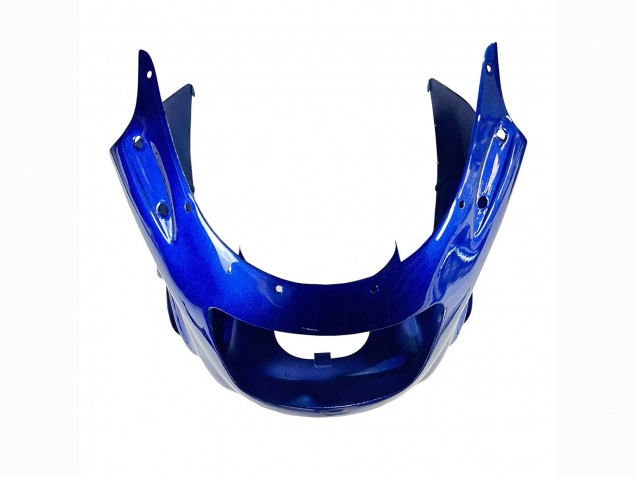 1993-2003 Kawasaki ZZR1100 Motorcycle Fairings - Blue Silver Black