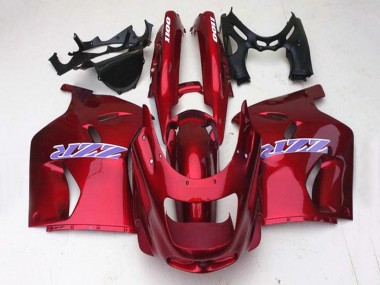 Wholesale 1993-2003 Kawasaki ZZR1100 Motorcycle Fairings - Glossy Red