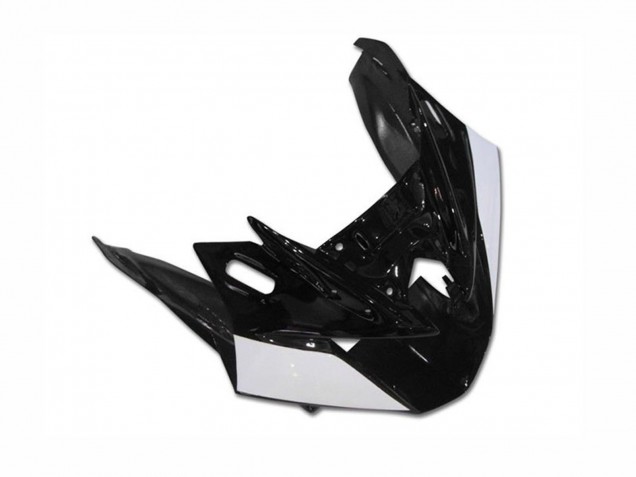 2009-2015 Yamaha FZ6R Motorcycle Fairings - Glossy Black White