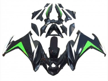 Wholesale 2009-2015 Yamaha FZ6R Motorcycle Fairings - Black White Green