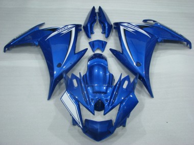 Wholesale 2009-2015 Yamaha FZ6R Motorcycle Fairings - Blue White