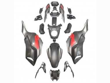 Wholesale 2012-2017 Yamaha MT07/FZ07 Motorcycle Fairings - Grey Red