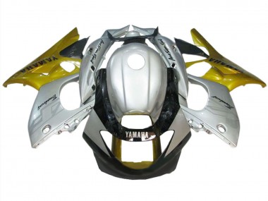 Wholesale 1996-2007 Yamaha YZF600R Thundercat Motorcycle Fairing - Silver Gold Glossy Black