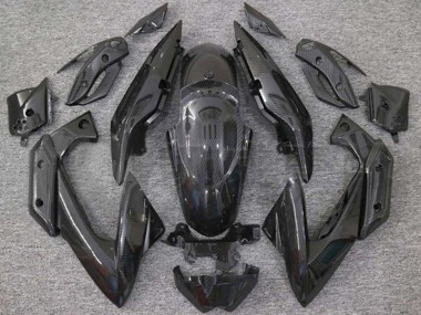 Wholesale 2009-2012 Yamaha XJ6 Motorcycle Fairings - Black Carbon Fiber
