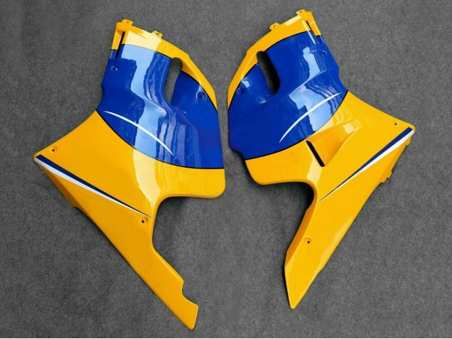 1991-1994 Yamaha TZR250 3XV Motorcycle Fairings - Yellow Blue White