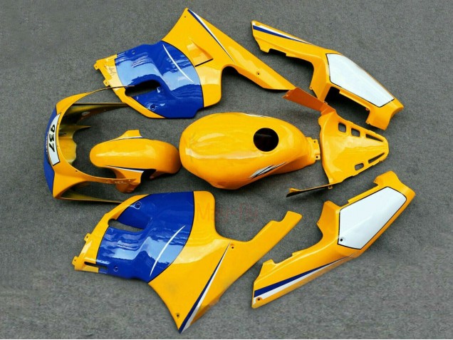 1991-1994 Yamaha TZR250 3XV Motorcycle Fairings - Yellow Blue White