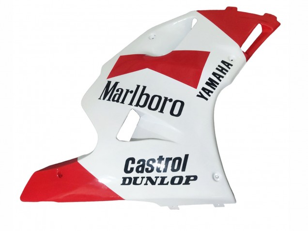 1991-1994 Yamaha TZR250 3XV Motorcycle Fairings - White Red Marlboro Castrol Dunlop
