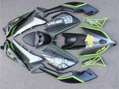 Wholesale 2012-2014 Yamaha TMAX530 Motorcycle Fairings - Matte Black Grey Lime Green 46