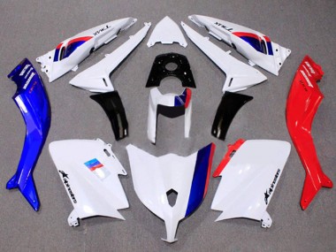 Wholesale 2012-2014 Yamaha TMAX530 Motorcycle Fairing - White Red Blue