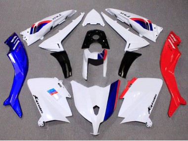 Wholesale 2012-2014 Yamaha TMAX530 Motorcycle Fairing - White Red Blue