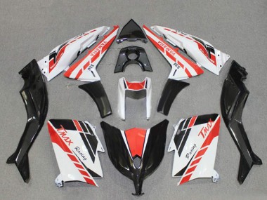 Wholesale 2012-2014 Yamaha TMAX530 Motorcycle Fairings - White Red Black Racing
