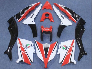 Wholesale 2012-2014 Yamaha TMAX530 Motorcycle Fairing - Red White Black