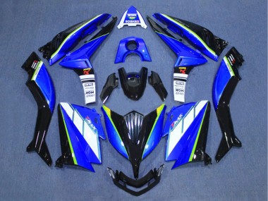 Wholesale 2015-2016 Yamaha TMAX530 Motorcycle Fairings - White Blue Black