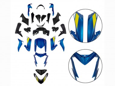 Wholesale 2015-2020 Suzuki GSX-S 1000 Motorcycle Fairings - Black Blue
