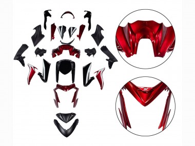 Wholesale 2015-2020 Suzuki GSX-S 1000 Motorcycle Fairings - Black and Red