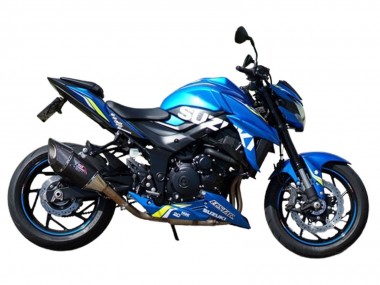 Wholesale 2017-2022 Suzuki GSX-S 750 Motorcycle Fairings - Blue Ecstar